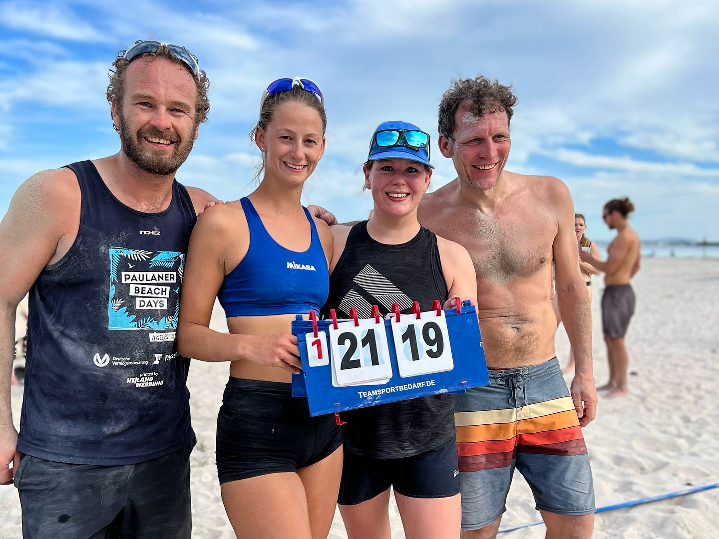 Turniersieg zum Start in die Beachvolleyballsaison 2023