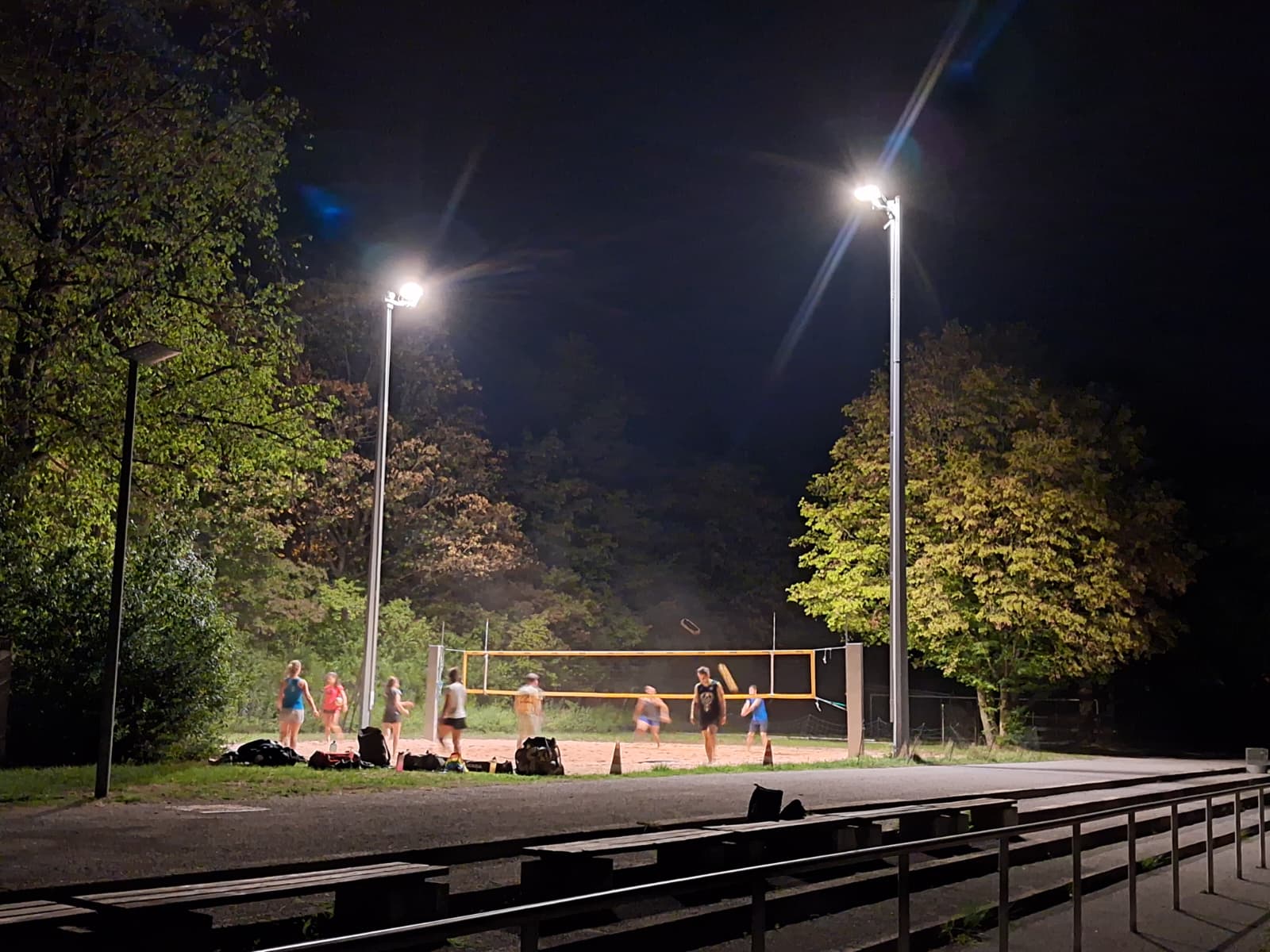 Ein perfekter Beachvolleyball-Sommer